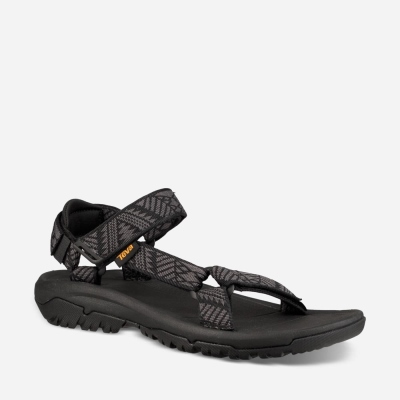 Teva Hurricane XLT2 - Men's Teva Hiking Sandals - Black | India (CBIE01645)